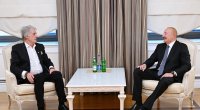 İlham Əliyev Ukraynanın sabiq Prezidenti ilə görüşdü &ndash; FOTO