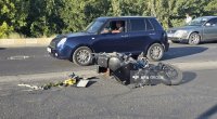 Naxçıvanda avtomobil iki motosikletlə toqquşdu - FOTO
