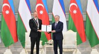 Azərbaycan və Özbəkistan prezidentlərinin təltifolunma mərasimi &ndash; FOTO/VİDEO