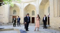 Leyla Əliyeva Buxara Biennalesində - FOTO/VİDEO