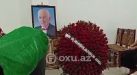 Prezident və birinci xanım Tofiq Bakıxanovun vida mərasiminə əklil göndərdi &ndash; VİDEO