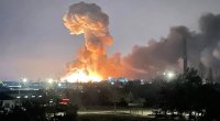 Ukrayna Krasnodar vilayətində hərbi aerodroma zərbə endirdi - VİDEO