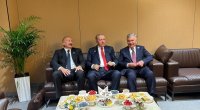İlham Əliyev, Ərdoğan, Mirziyoyev və Pezeşkian bir araya gəldi - FOTO