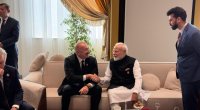 Prezident Bişkekdə Narendra Modi ilə görüşdü &ndash; FOTO