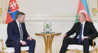 İlham Əliyev: &ldquo;Azad edilmiş ərazilərimizin bərpasında Slovakiyanın iştirakını yüksək qiymətləndirirəm&rdquo;