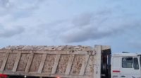Yük maşınına normadan 34 ton artıq yük vurdular -Təhlükəli mənzərə - VİDEO