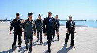 İlham Əliyev Hərbi Dəniz Qüvvələrində - FOTO/VİDEO