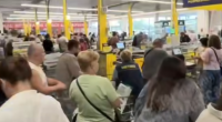 Kuşner və Uitkofun Kiyevə gəlişi sakinlərin işinə yaradı - Supermarketlərə üz tutdular - VİDEO