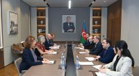 Ceyhun Bayramov və Maqdalena Qrono regiondakı vəziyyəti müzakirə etdilər - FOTO
