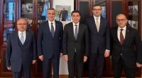 Hikmət Hacıyev Türkiyə rəsmiləri ilə görüşdü: Nələr müzakirə edildi? - FOTO