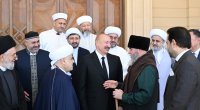 Prezidentin konfrans iştirakçıları ilə görüşündən VİDEOÇARX