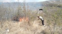 Ağsuda dağlıq ərazidə başlayan yanğın məhdudlaşdırıldı &ndash; FOTO/VİDEO