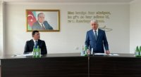 Qaradağ Rayon İcra Hakimiyyətinin başçısı kollektivə təqdim olundu - FOTO