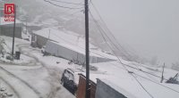 Şimal bölgəsində payızın ilk qarı &ndash; FOTO