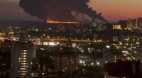 Soçi sahillərində GÜCLÜ YANĞIN başladı - VİDEO