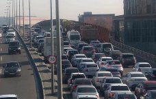 “Koroğlu” metrostansiyası istiqamətində sıxlıq yarandı - SƏBƏB - FOTO