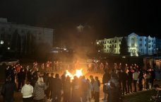 Xankəndidə Yel çərşənbəsi qeyd edildi, tonqallar yandırıldı - FOTO