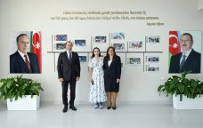 Leyla Əliyeva Şamaxıda inşa olunan körpələr evi-uşaq bağçalarının AÇILIŞINDA - FOTO