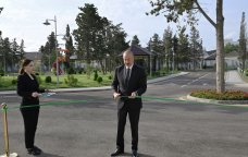 İlham Əliyev Azərbaycan Yazıçılar Birliyinin Yaradıcılıq Evinin açılışında – FOTO/VİDEO