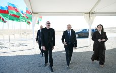Prezident Cəbrayılda 2 yeni elektrik stansiyasının təməlini qoydu – FOTO