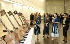 Heydər Əliyev Fondunun dəstəyi ilə alınan musiqi alətlərinin təqdimatı oldu - FOTO