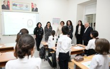 Leyla Əliyeva Bülbül adına Orta İxtisas Musiqi Məktəbində - FOTO