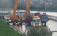 Zığ şosesində yük maşını AŞDI – Sıxlıq yarandı – FOTO-VİDEO