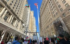 Nyu-Yorkun məşhur parkında Azərbaycanın Dövlət Bayrağı ucaldıldı - FOTO