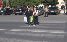 Silinən piyada zolaqları - Məktəblilər üçün TƏHLÜKƏ böyüyür – FOTO