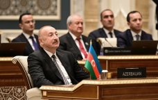 Prezident Daşkənddə "Gələcəyin İrsi" Beynəlxalq Mükafatının təqdimat mərasimində - FOTO