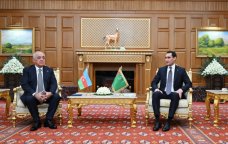 Əli Əsədov Aşqabadda Sərdar Berdiməhəmmədov ilə görüşdü – FOTO