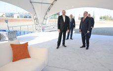 Ağdam Sənaye Parkında yeni müəssisənin təməli qoyuldu – FOTO