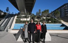 Prezident "Ağ Şəhər"dən paylaşım etdi - VİDEO