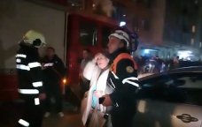 Abşeron Gənclər şəhərciyindəki yanğına görə sakinlər təxliyə edildi - VİDEO