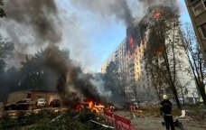 Rusiya Zaporojyeyə 300 dronla hücum etdi - Ölən və yaralananlar var - VİDEO