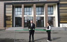 Prezident Lənkəran Dövlət Peşə Təhsil Mərkəzinin açılışında - FOTO/VİDEO