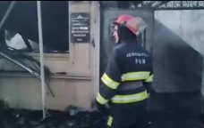 Qubada məscid tamamilə yandı - ÖZƏL - VİDEO