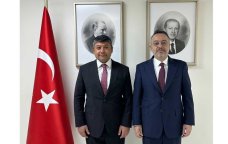 Türkiyə və Azərbaycanın diplomatları Suriyada nəyi müzakirə etdilər? - FOTO