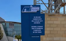 Bakı bulvarında Milli Etalon Vaxtının göstərilməsinə başlanıldı - FOTO