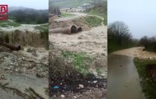 Körpülər uçdu, yol bağlandı &ndash; Qubada son VƏZİYYƏT &ndash; VİDEO - ÖZƏL