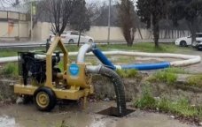 Paytaxt ərazisi yağış sularından belə təmizlənir - YENİLƏNİB/VİDEO