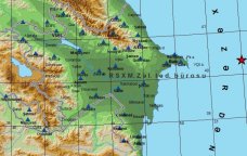 Xəzərdə zəlzələ oldu