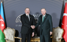 Antalyada İlham Əliyevlə Ərdoğanın görüşü keçirildi - FOTO - VİDEO