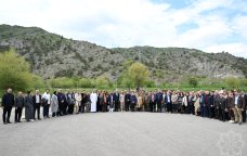Xarici diplomatlar Laçında - FOTO/VİDEO
