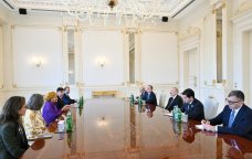Prezident İlham Əliyev Amina Mohammedi qəbul edib - FOTO