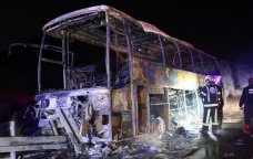 Türkiyədə sərnişin avtobusu yandı: 8 ölü, 33 yaralı var - FOTO/VİDEO
