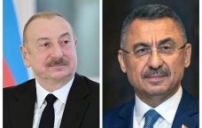 Fuat Oktay Azərbaycan Prezidentini və xalqını TƏBRİK ETDİ
