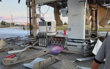 Rusiya SOCAR-ın Nikolayev vilayətindəki yanacaqdoldurma məntəqəsinə dron zərbəsi endirdi - FOTO