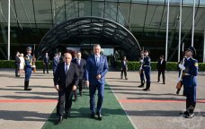 Slovakiya Prezidentinin Azərbaycana səfəri BAŞA ÇATDI - FOTO