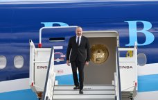 Prezident İlham Əliyev Almaniyaya getdi - FOTO